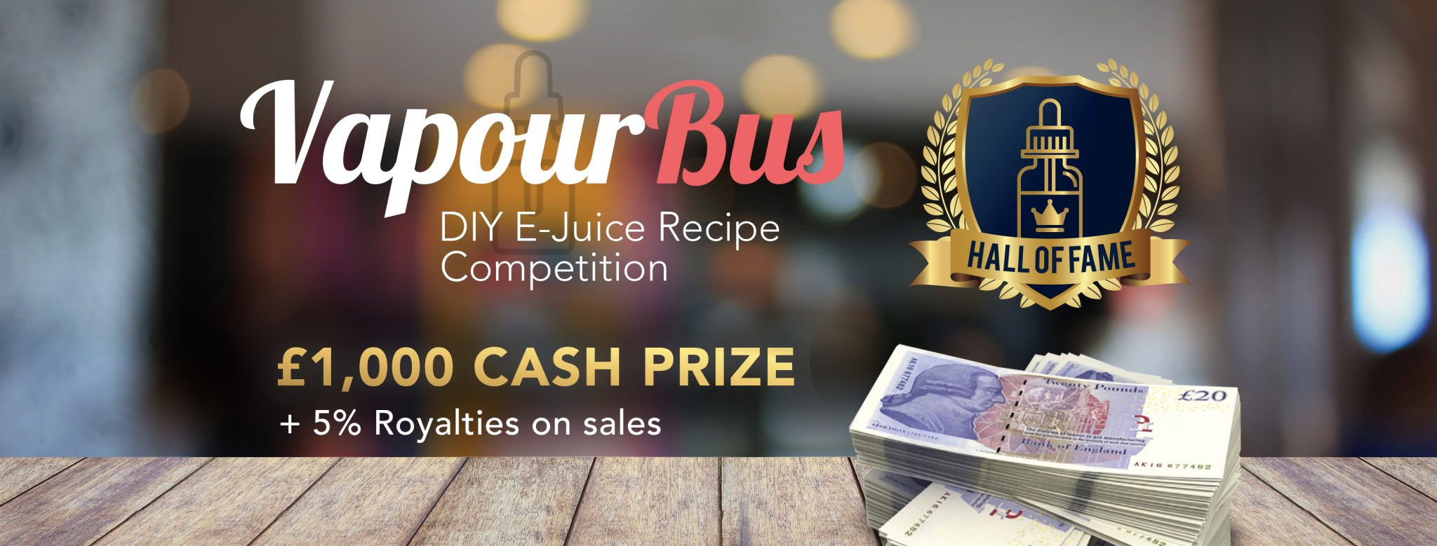 DIY E-Juice Flavour Shot Competition at VapourBus