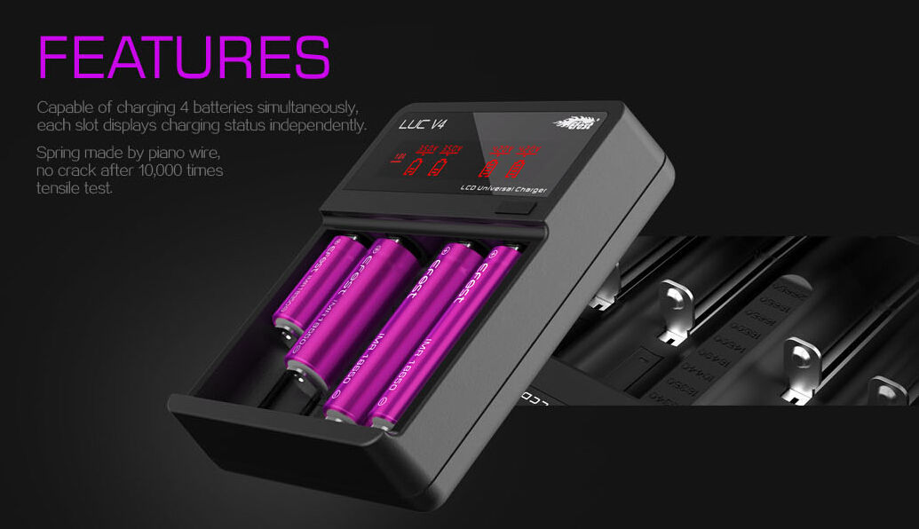 Best 18650 Battery Chargers for Vaping